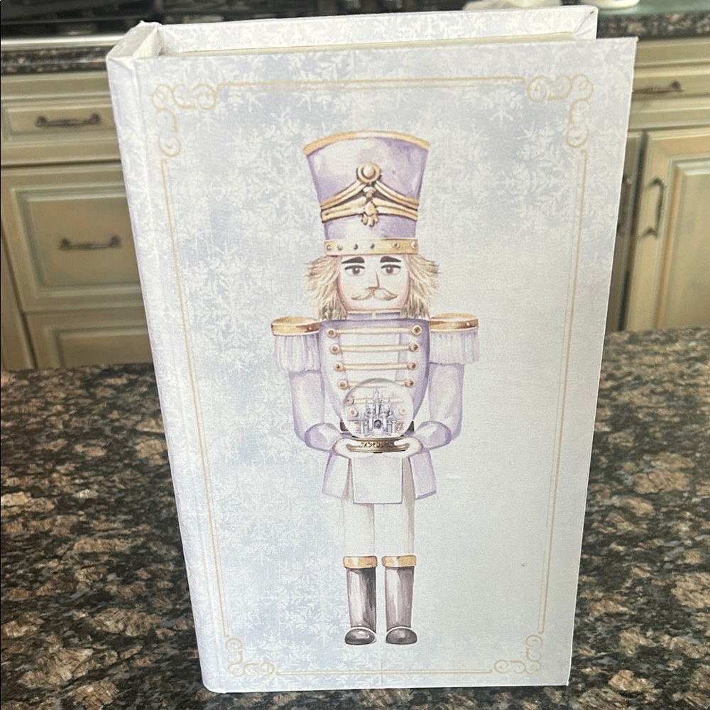 ASHLAND 11.5" NUTCRACKER FAIRYTALE BOOK BOX DECOR